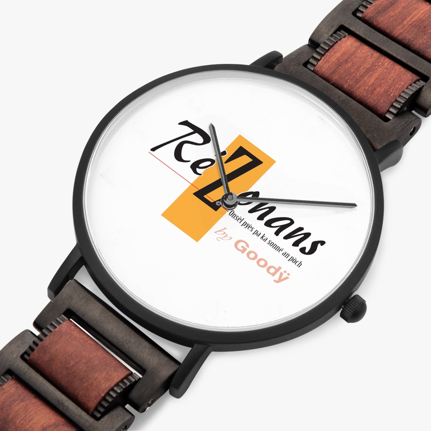 Montre à quartz bambou "RéZonans"