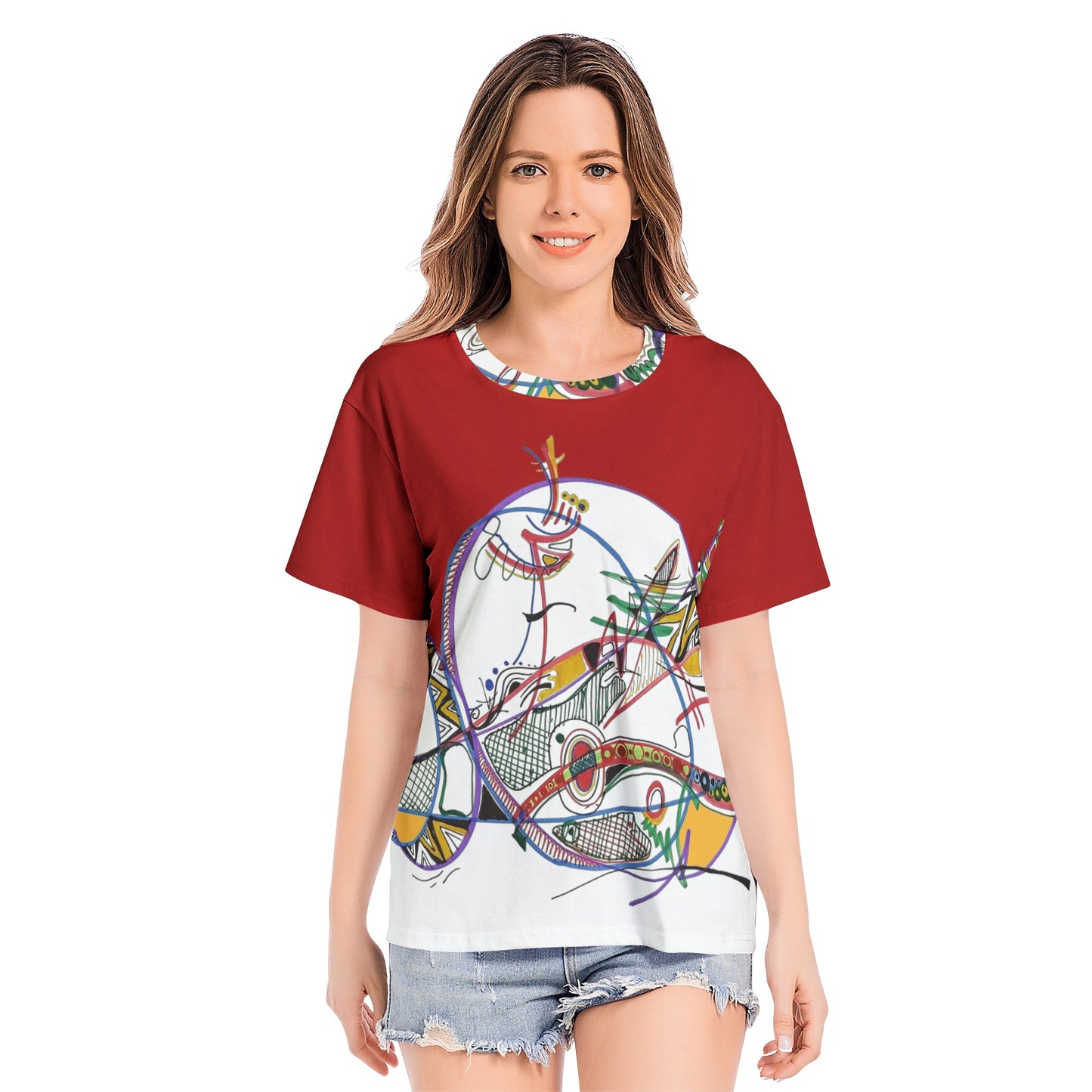Tee-shirt mixte coton "Redmaya"