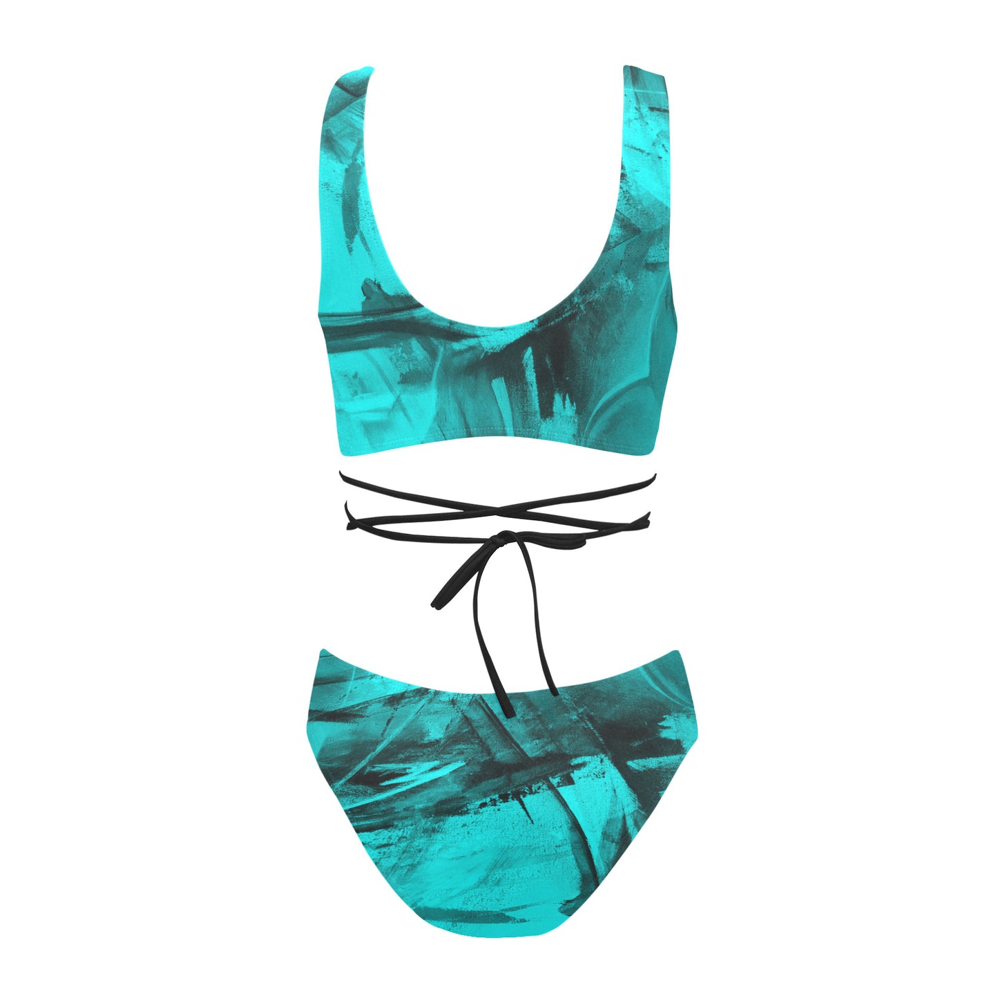 Maillot bikini lacet "Bluray"