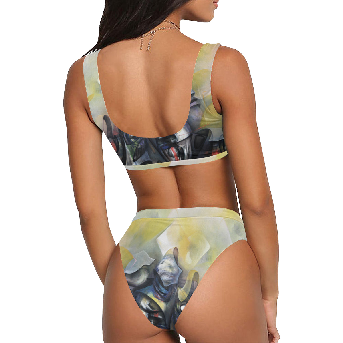 Sport bikini - high waist "Doubout"