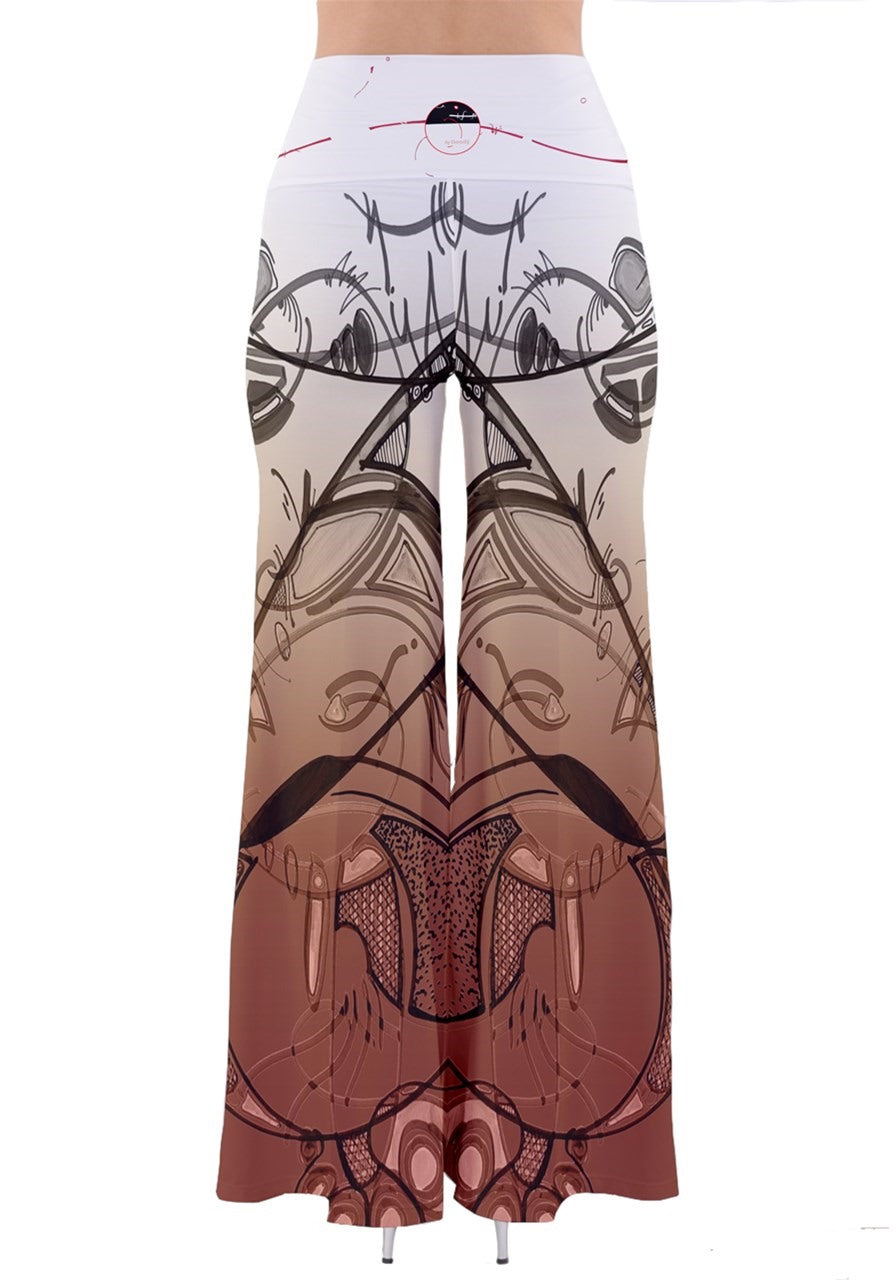 Pantalon Palazzo vintage "La ligne"