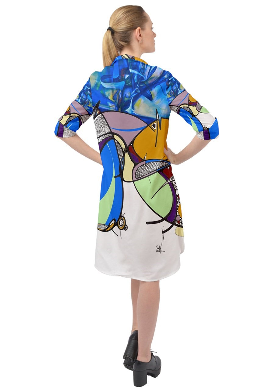 Robe chemise "Yolblé"