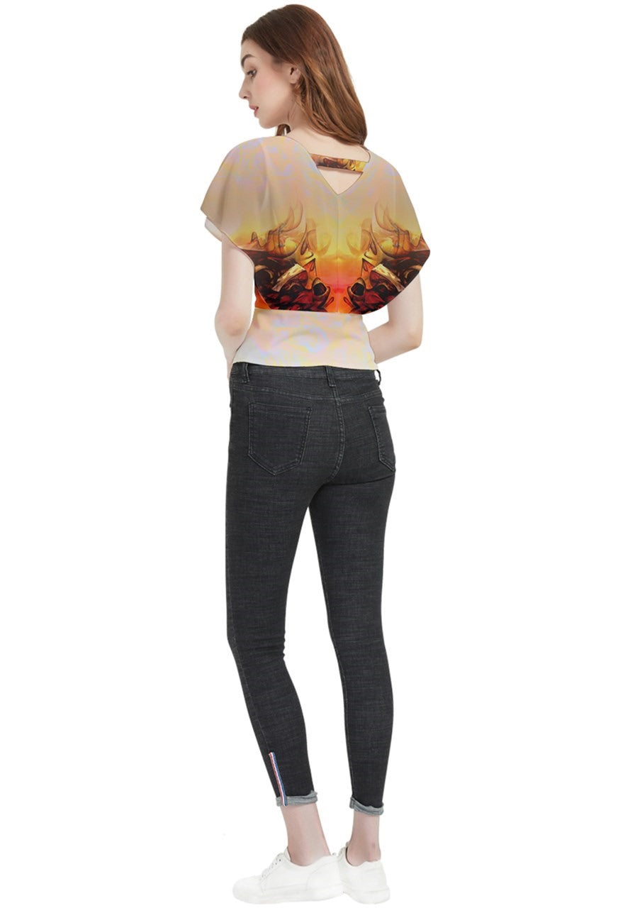 蝴蝶衬衫“Vayans”