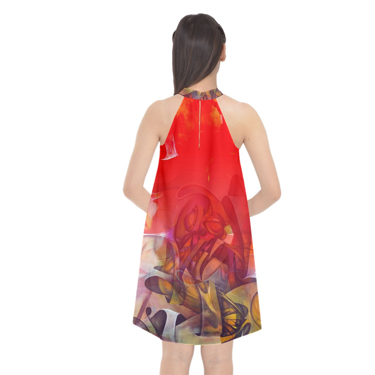 Robe ras de cou "Doukou"