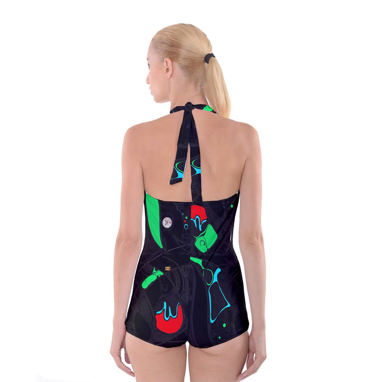 Maillot shorty "Wak'color"