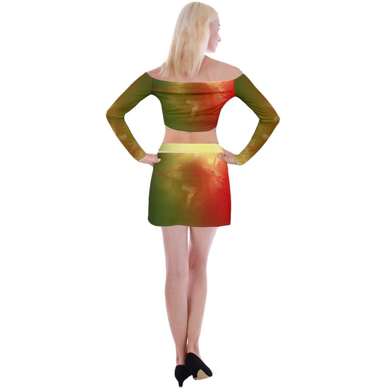 Débardeur avec mini-jupe "Péyila"