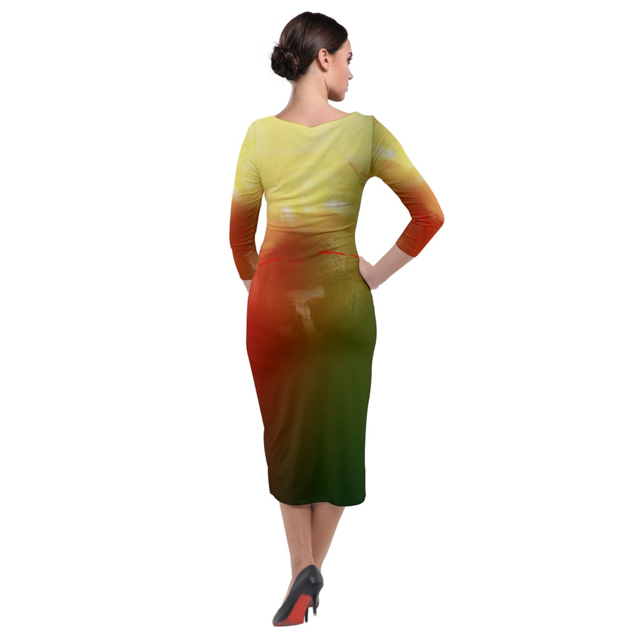 Long Bodycon Dress "PEYILA"