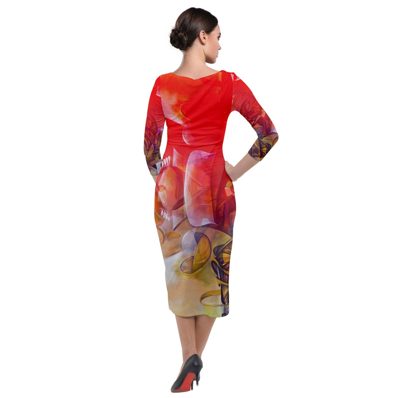 Robe longue moulante "Douwouj"