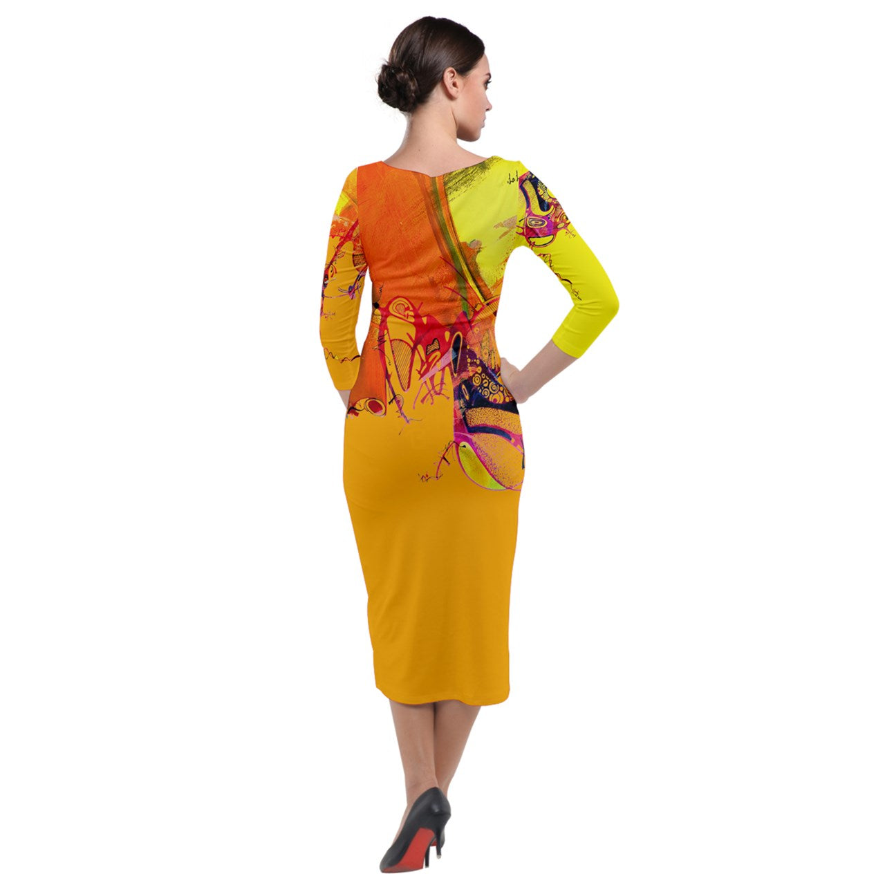 Robe longue moulante "Surjonn"