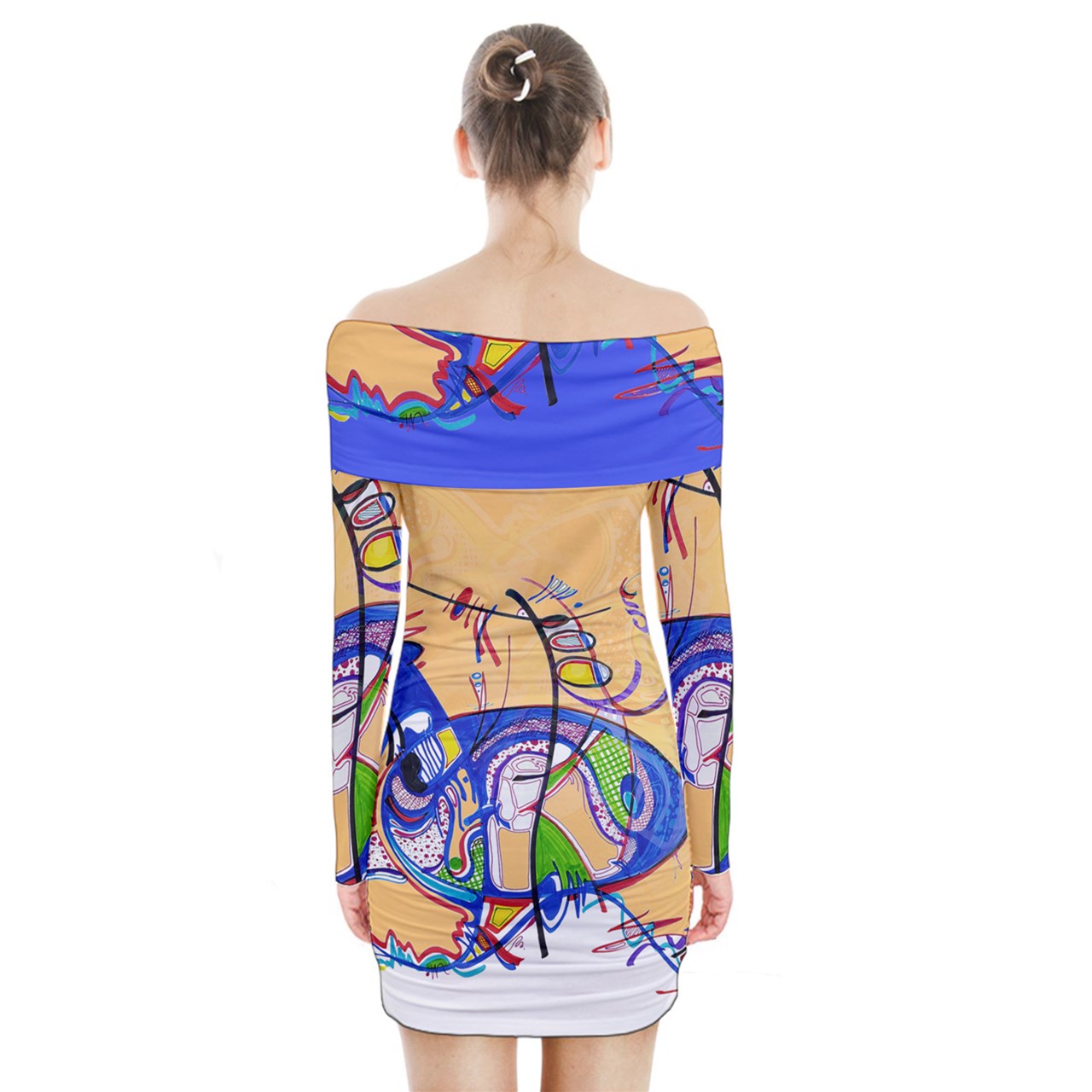 Robe moulante "Pèlmèl"