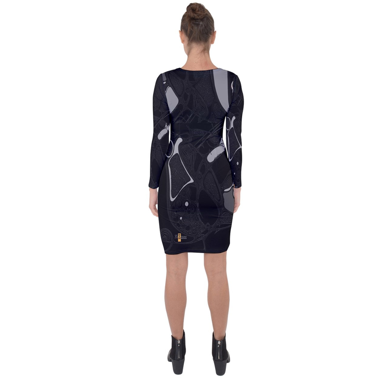 Robe moulante asymétrique "Wak'N"