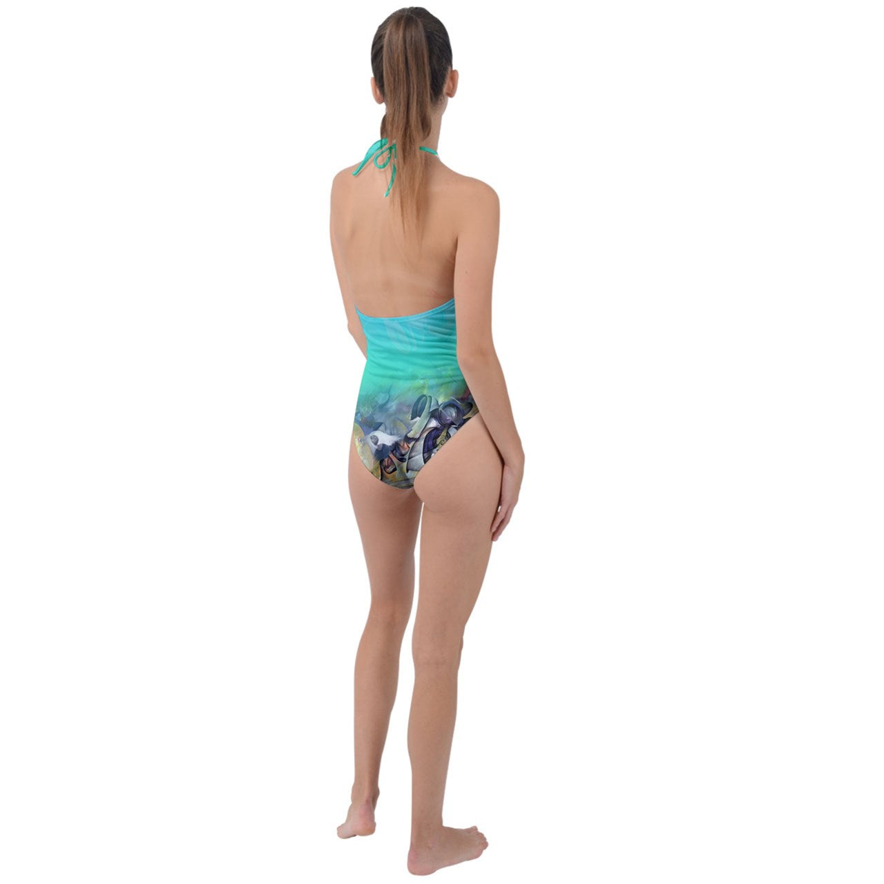 Maillot plongeant "Makan"