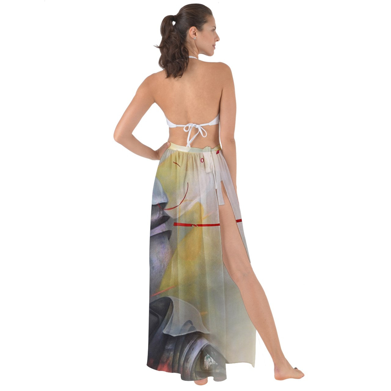 Jupe paréo "Doucrème"