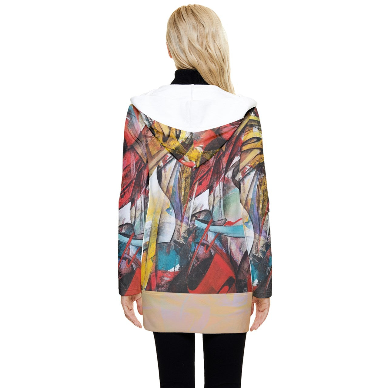 “Lapaix”连帽屁股外套