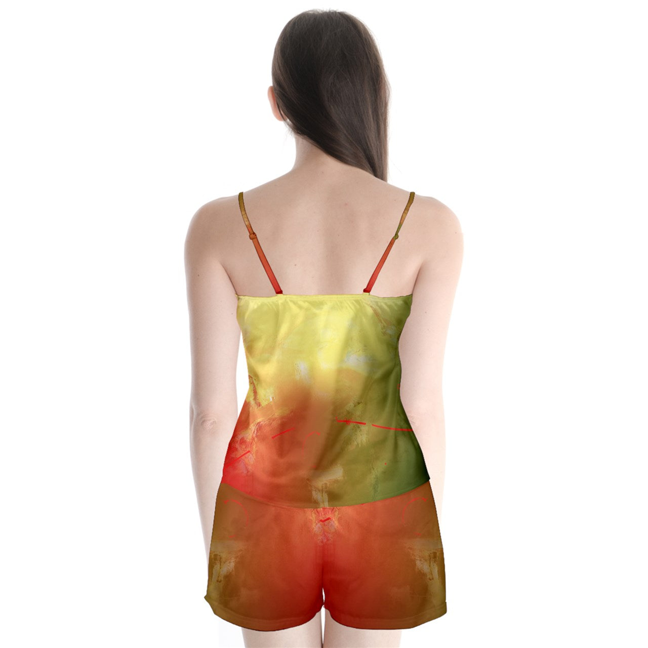 Ensemble de nuit satin "Péyila"