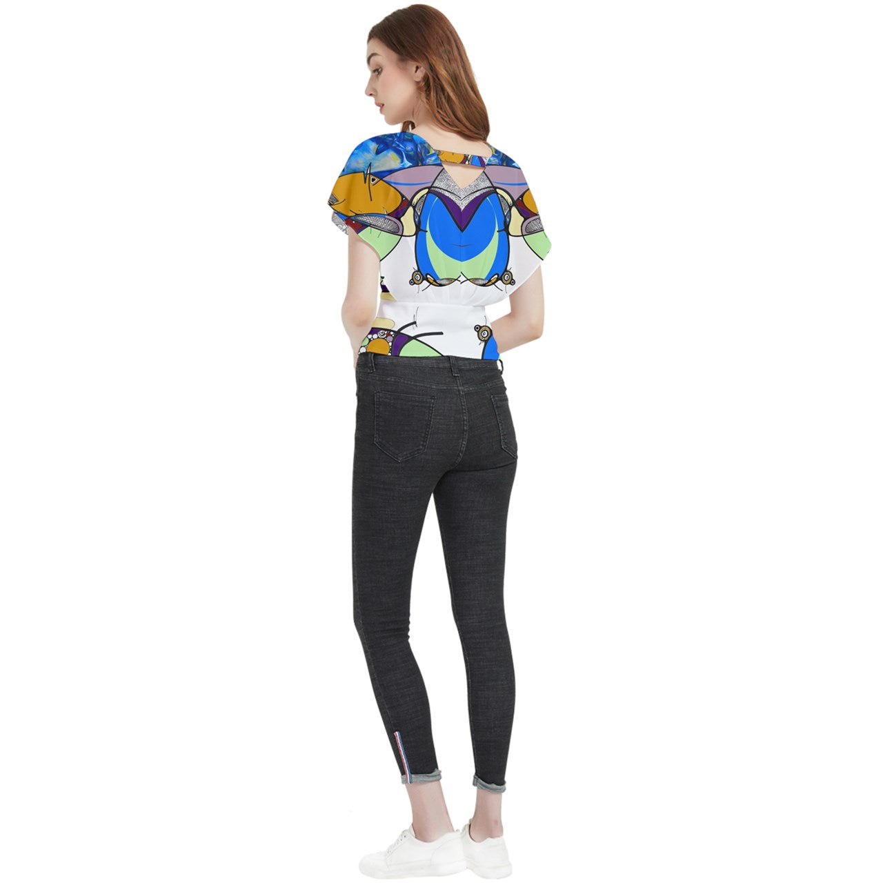 Chemisier papillon "Yolcolored"