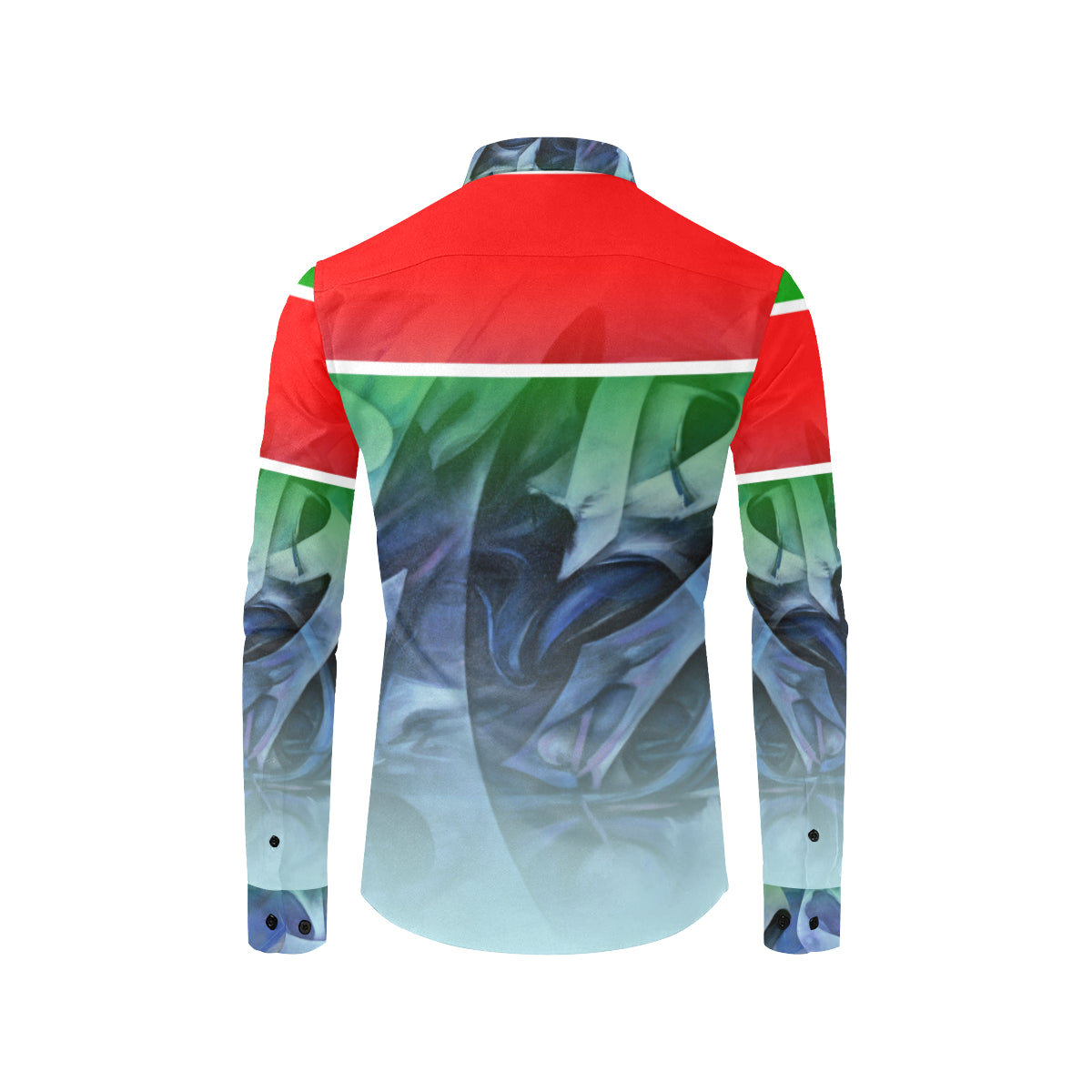 Chemise manches longues "Péybleu"