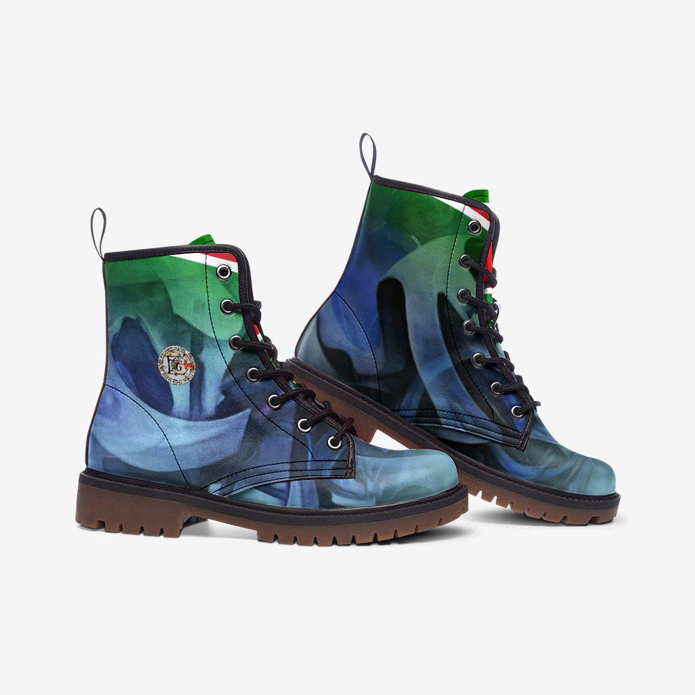 Bottes légères en cuir "Péybleu" (unisexe)