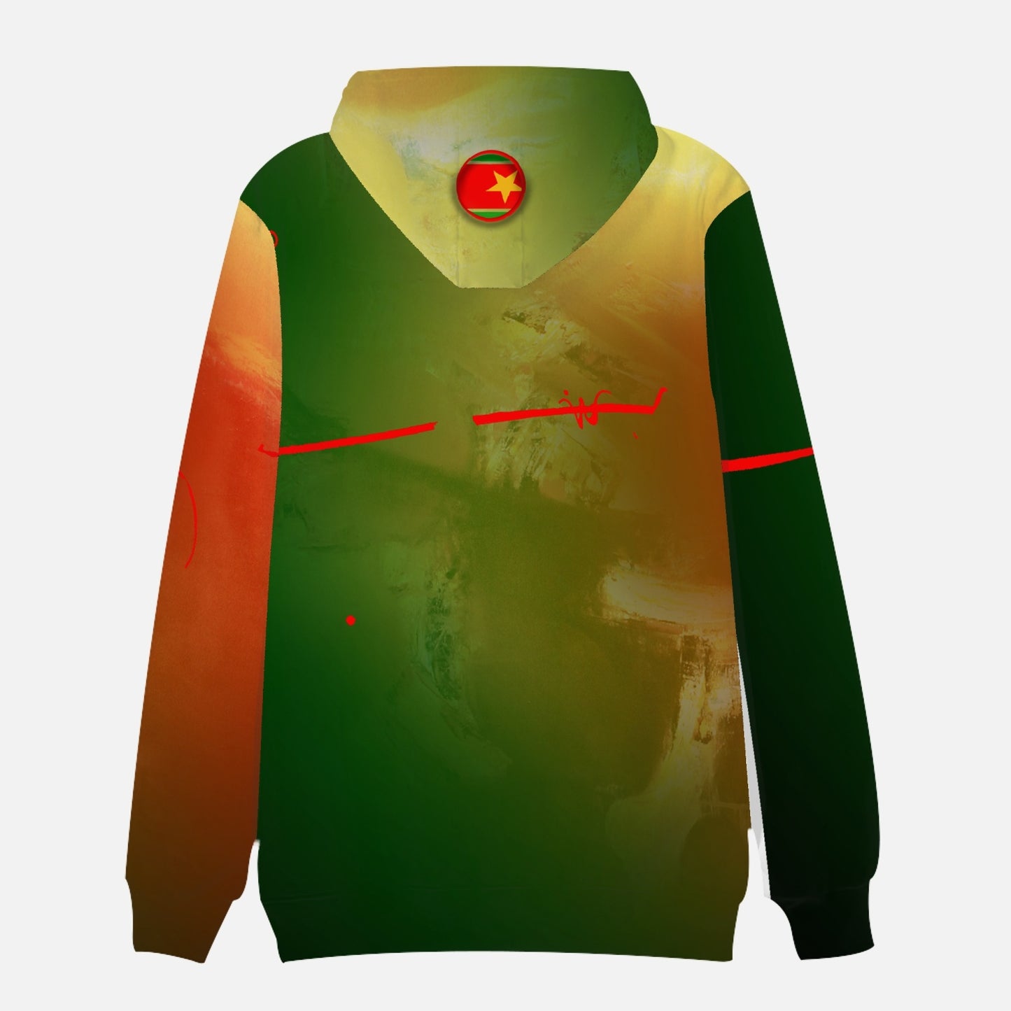 Sweat à capuche à col rond "Péyila"