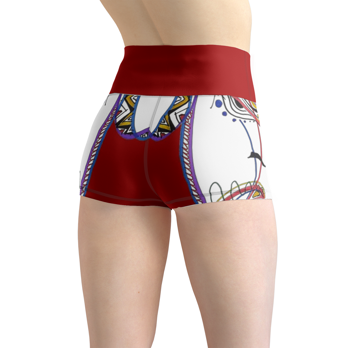 Short de yoga pour femmes "Rékòlt"