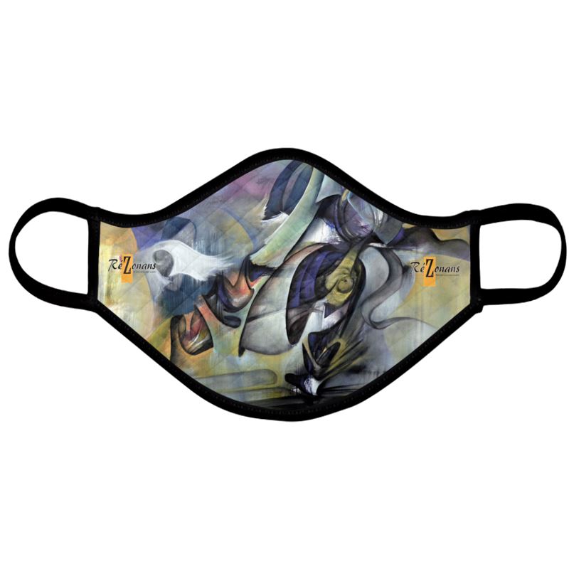 Lotto 4 maschere "Mblue"