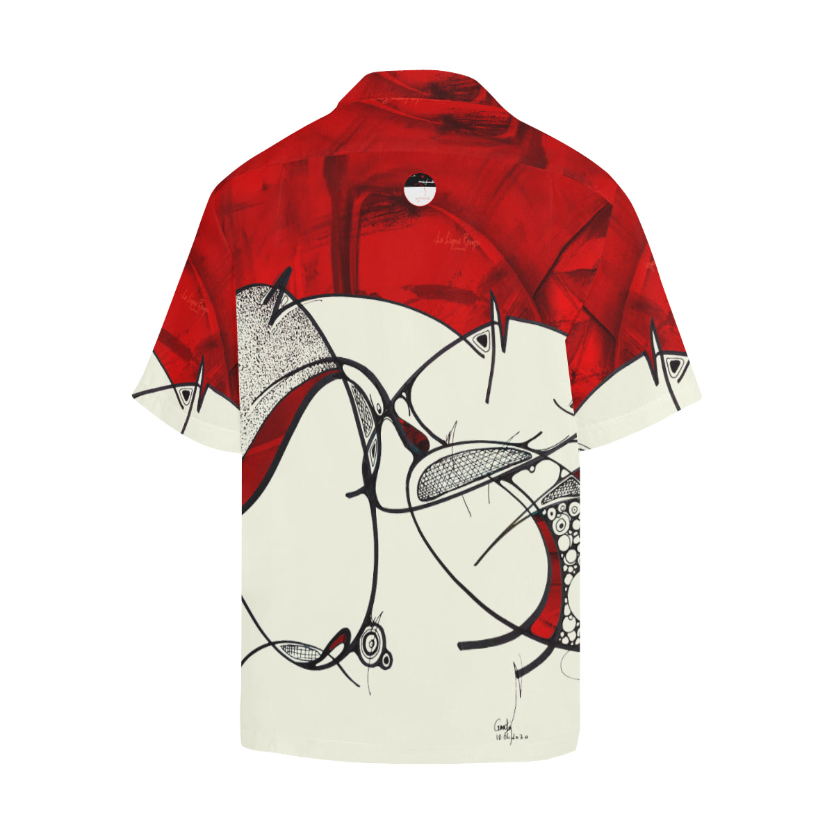 Chemise hawaïenne "Yolblanca"