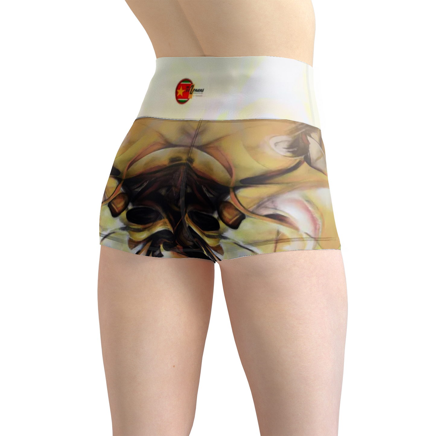 Short de yoga pour femmes "Lèspwa"