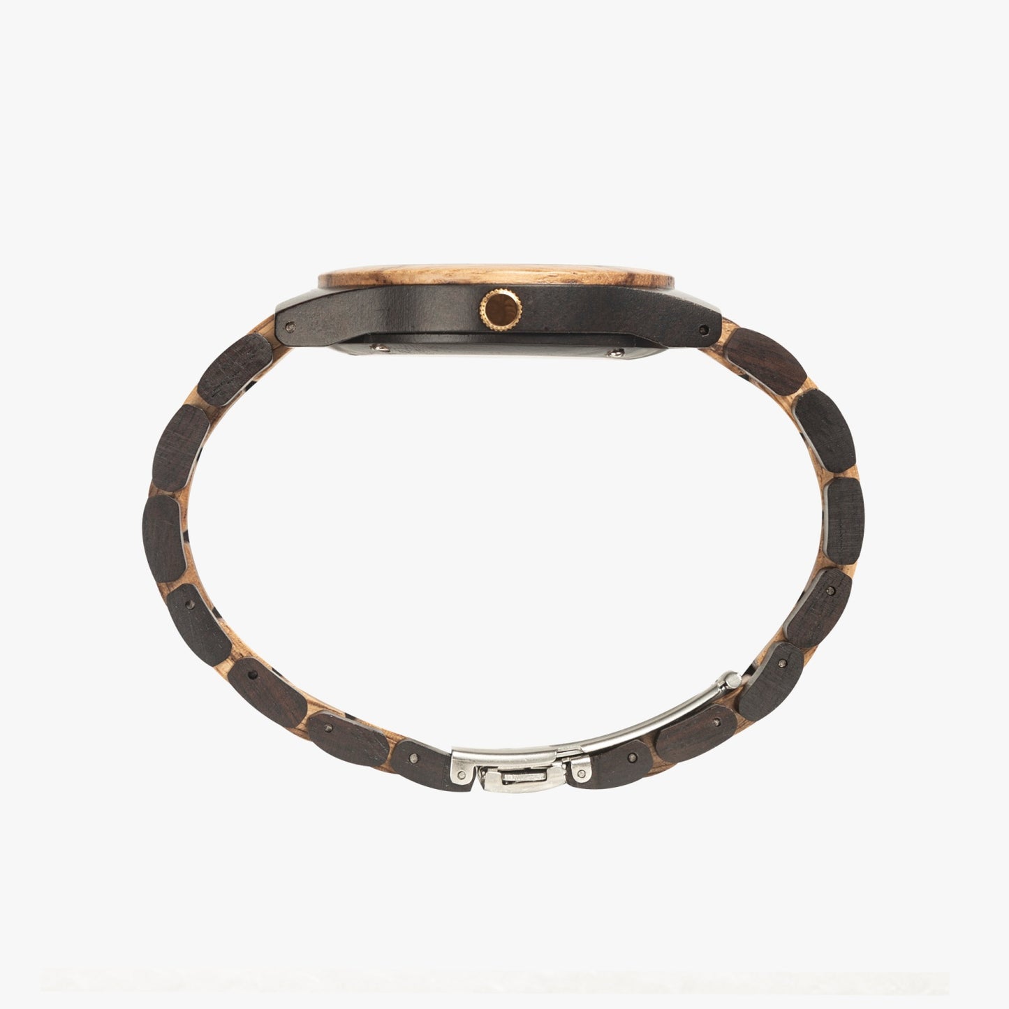 Contrasting natural wood watch "Klendenden"