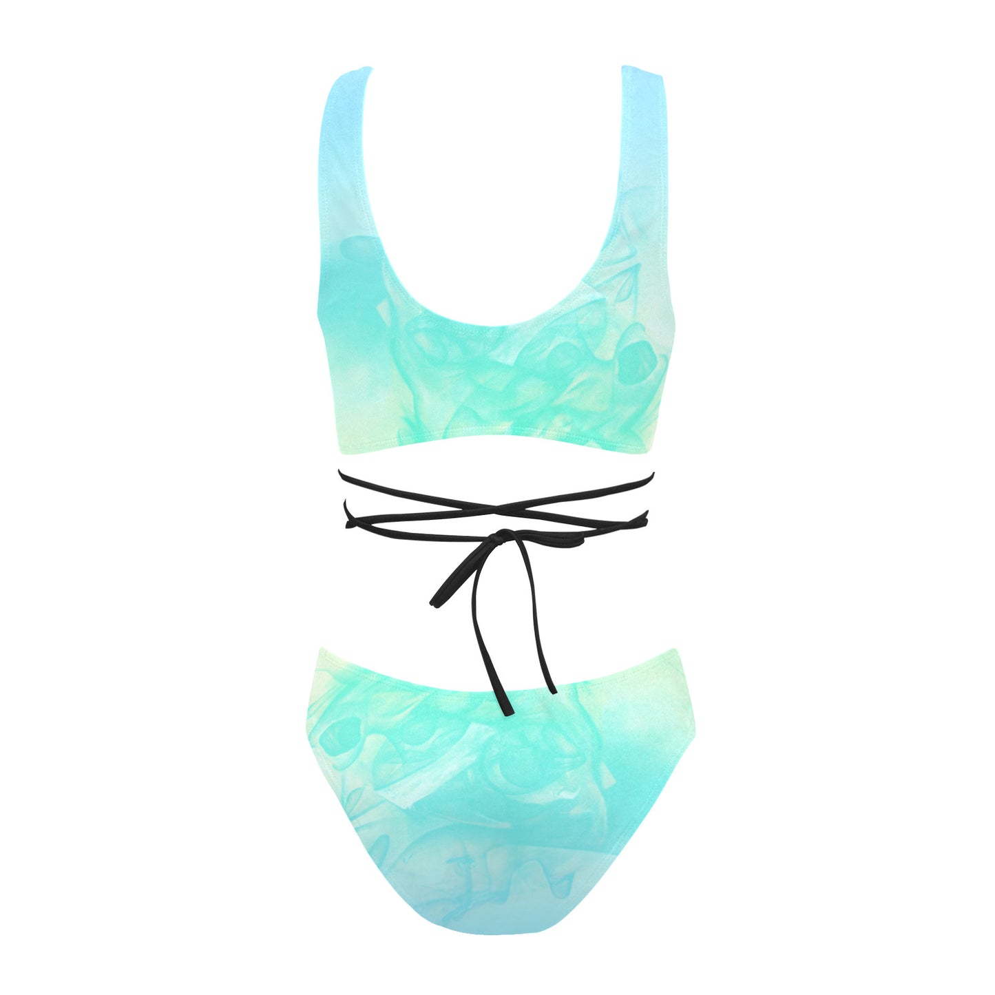 Maillot lacet "Bluevayan"