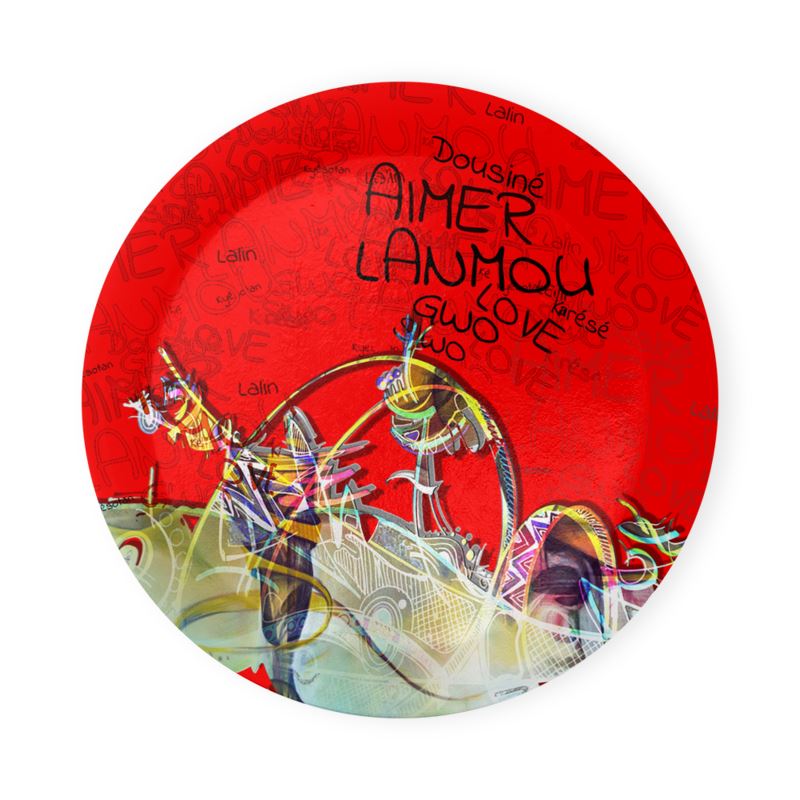 Lot de soucoupes "Lanmou"