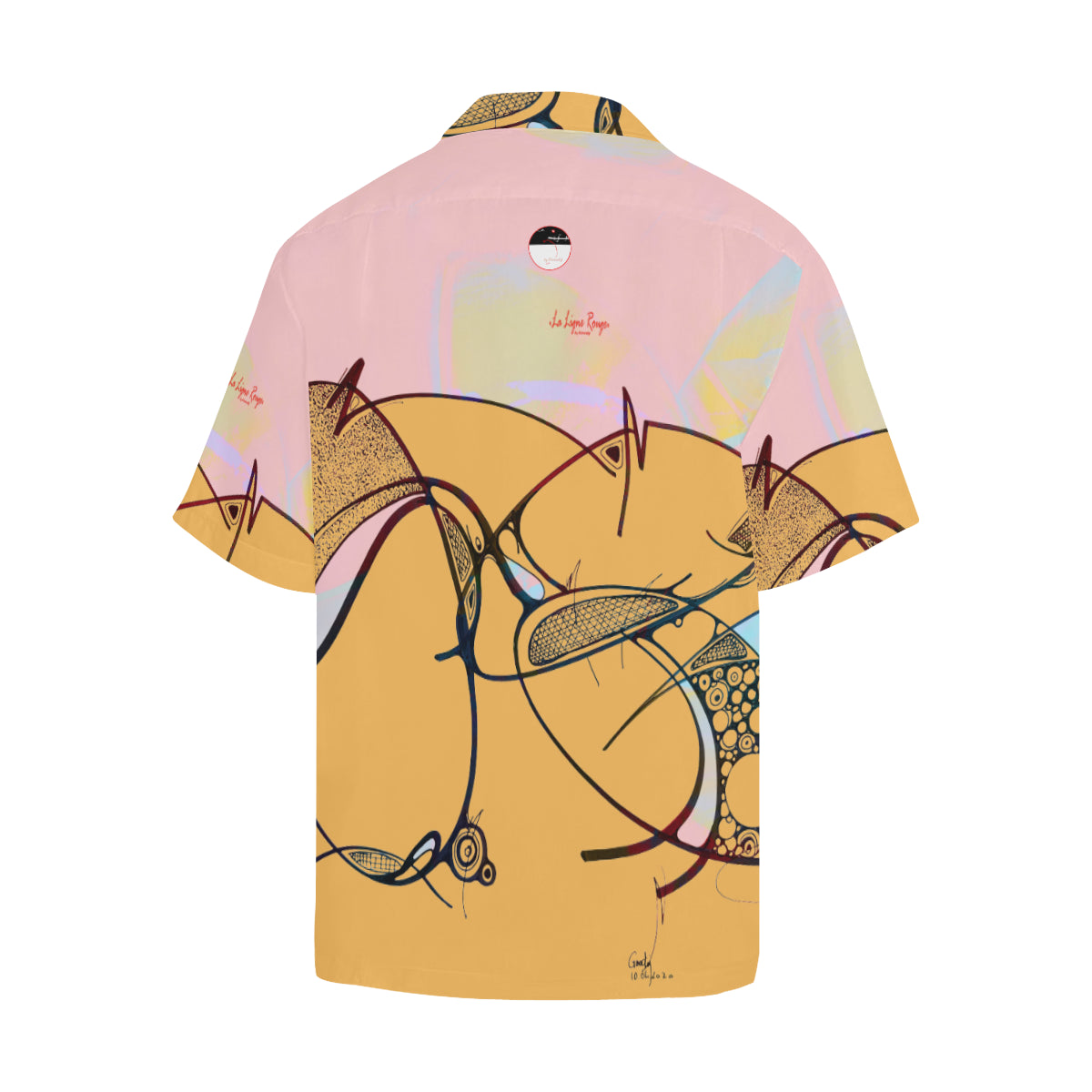 Chemise hawaïenne "Mayamiel"