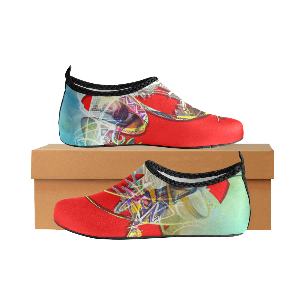 Chaussures aquatiques "Rouge corail" (femme)