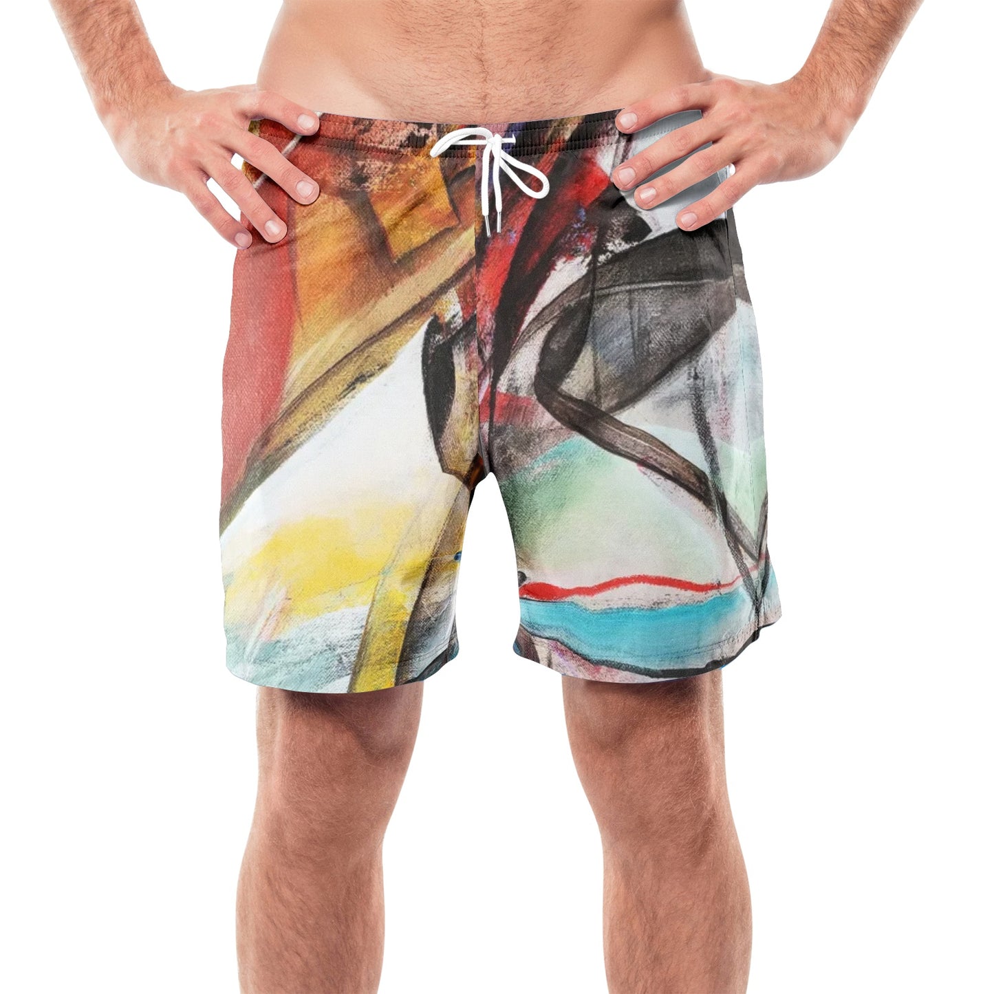 Men's All-over Print Beach Shorts