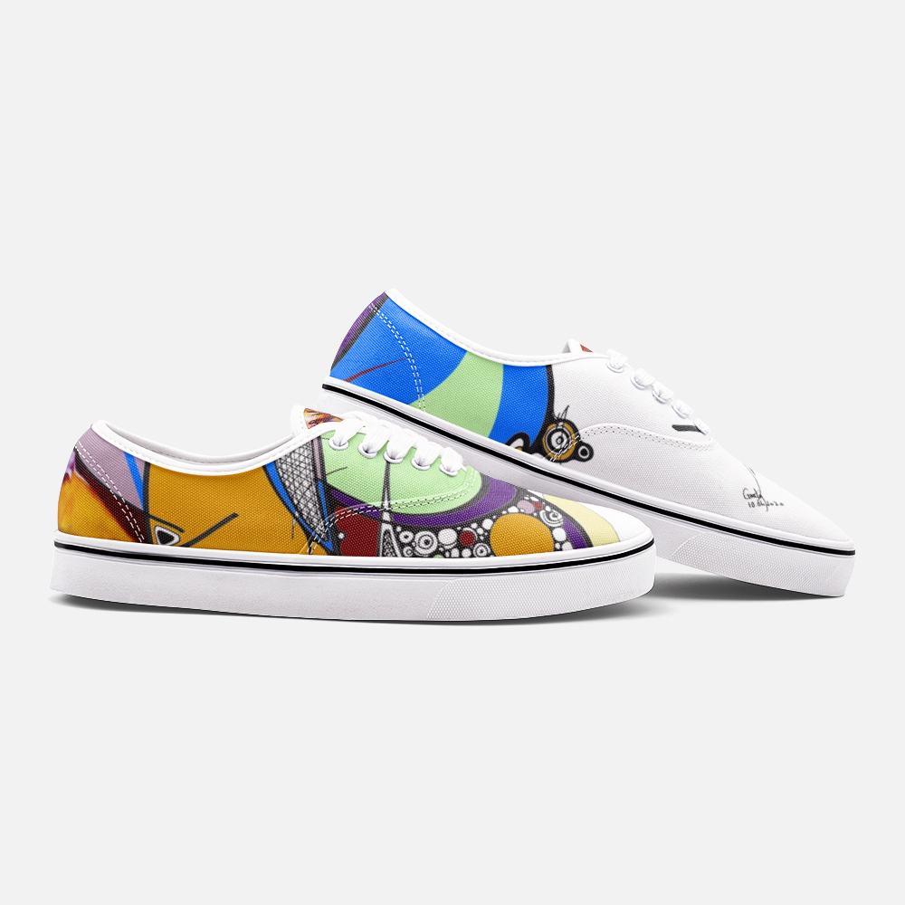 Baskets basses mocassins unisexes "Yolmawon"