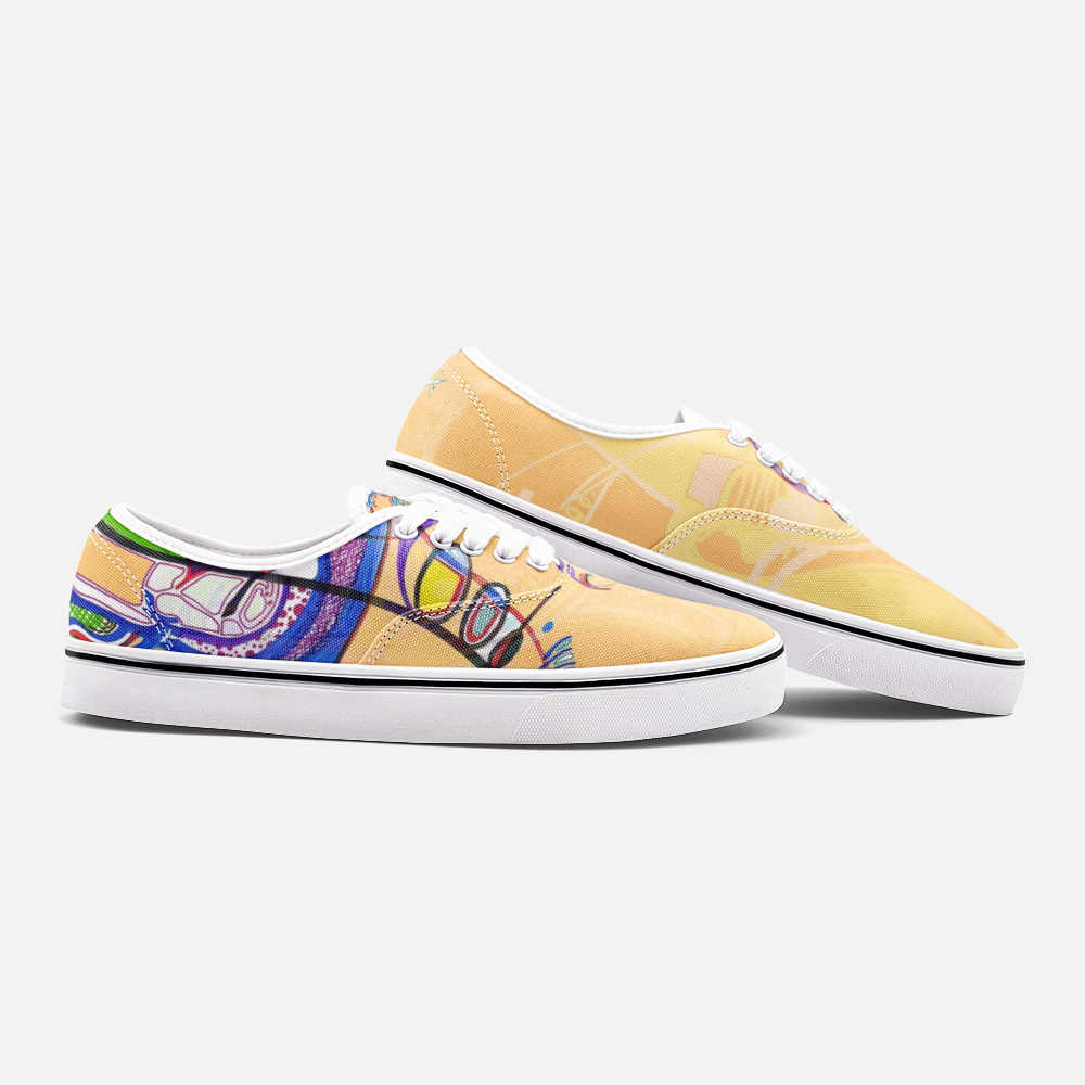 Baskets basses mocassins unisexes "Lyannaj"