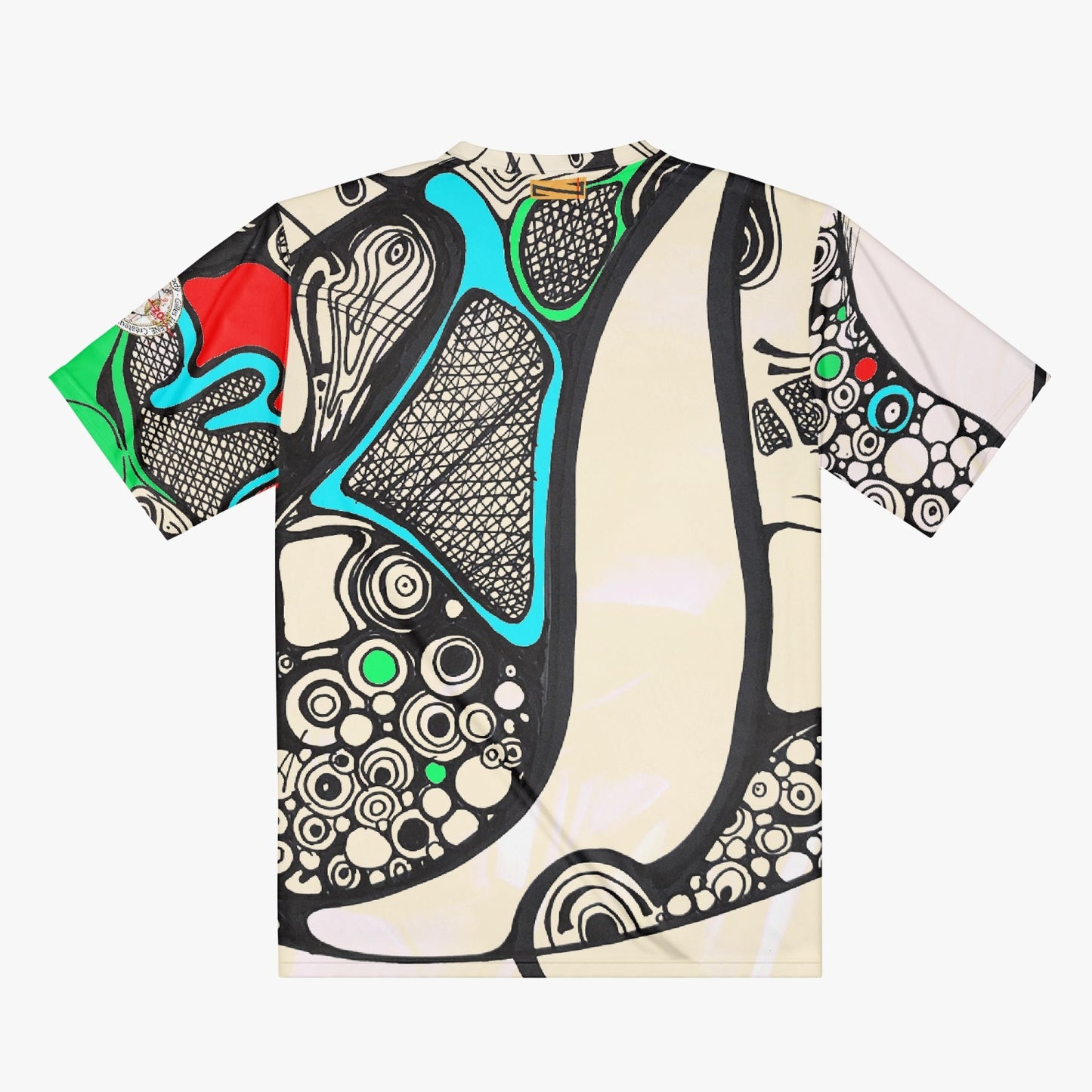 Tee-shirt all-over "Bluered"