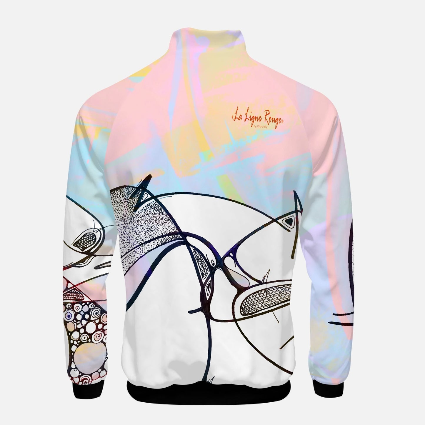 Sweat à glissière avec col montant "Yolpastèl"