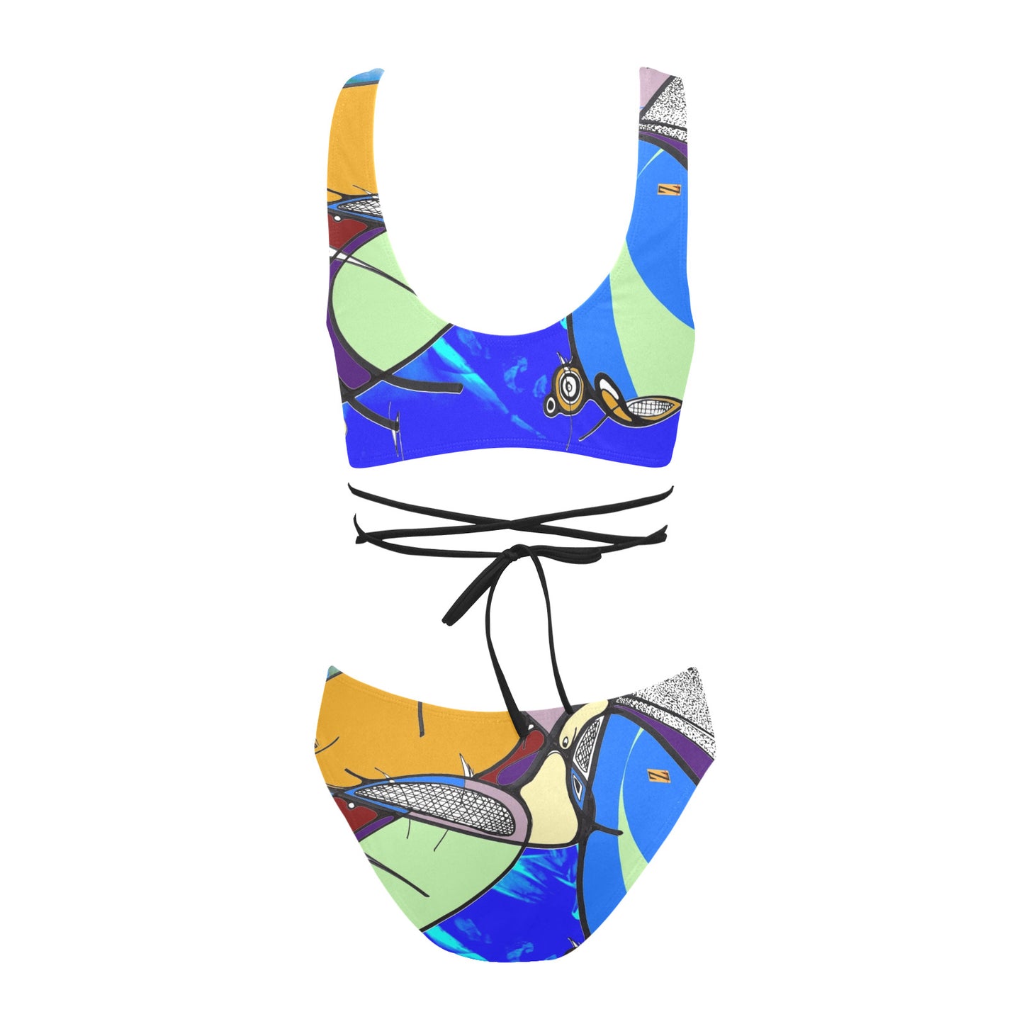 Maillot lacet "Yolblé"