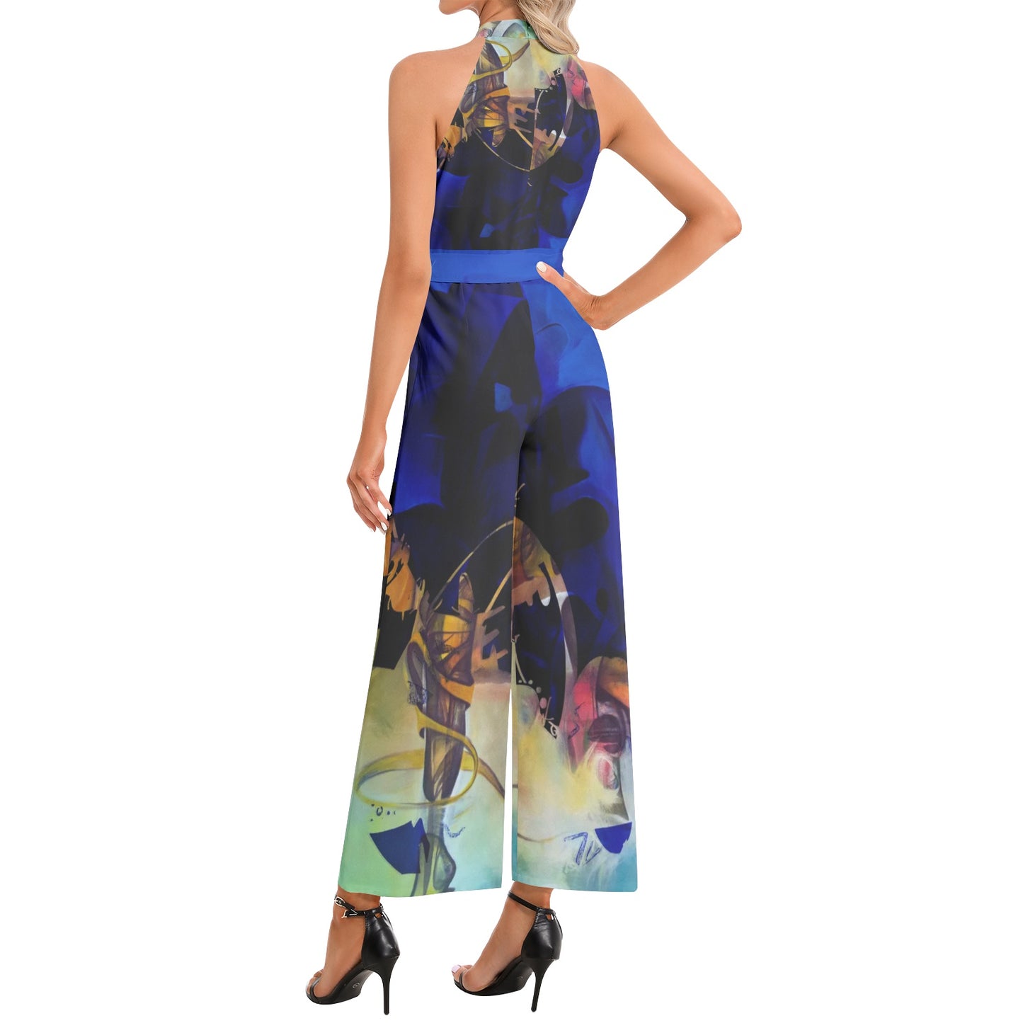 Combi pantalon "nuitcorail"