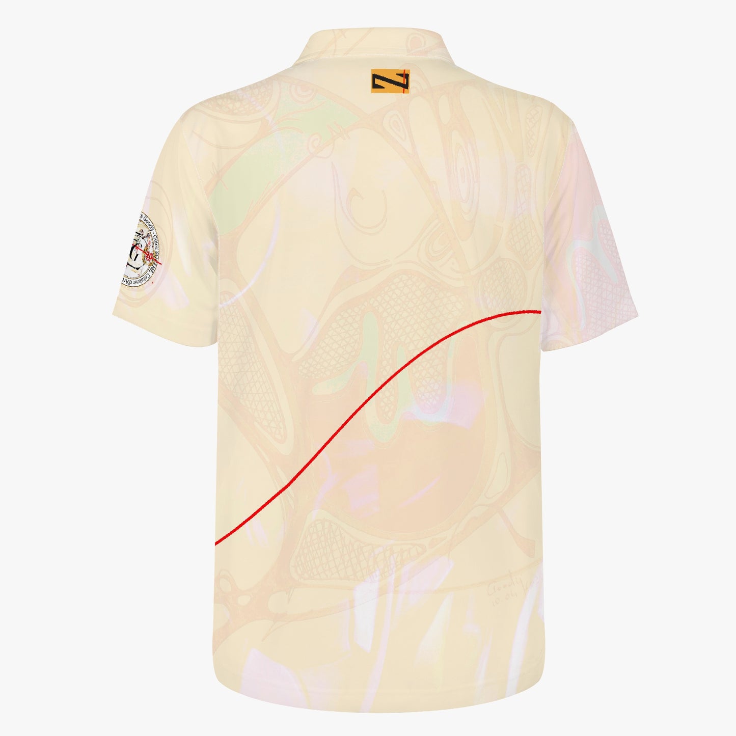 Polo all-over "Surligner"