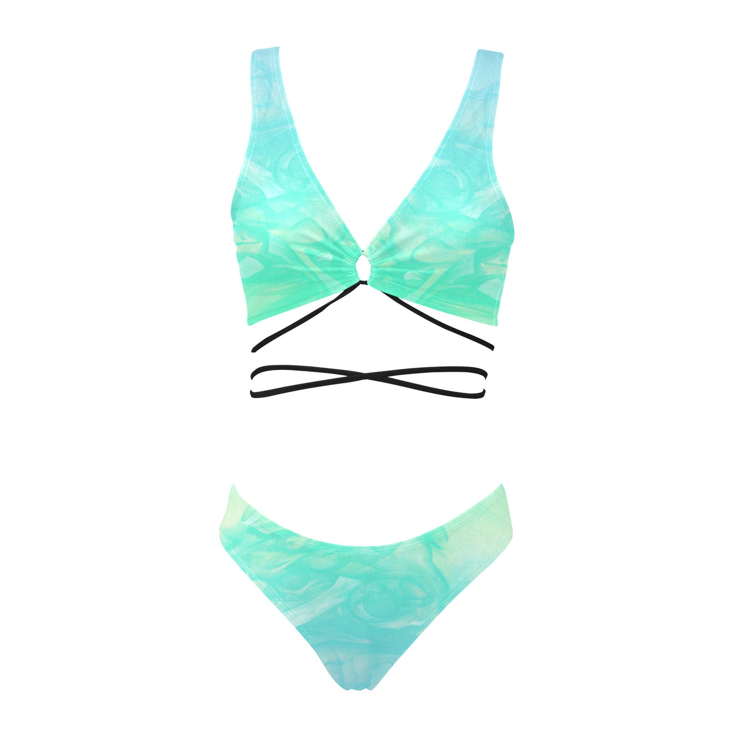 Maillot bikini lacet "Azur"
