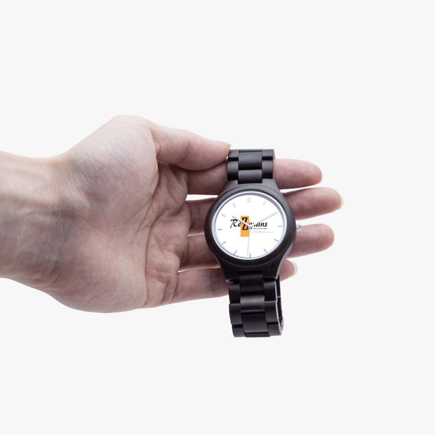 Montre en bois d’olivier "RéZonans"