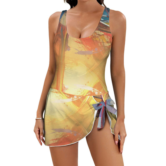 Maillot jupe une pièce "Laboukan"