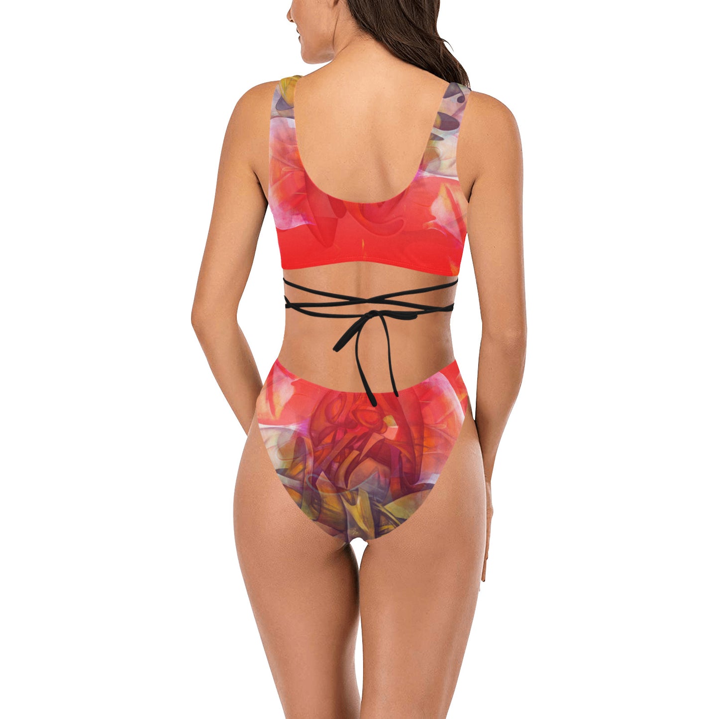 Maillot bikini lacet "Douwouj"