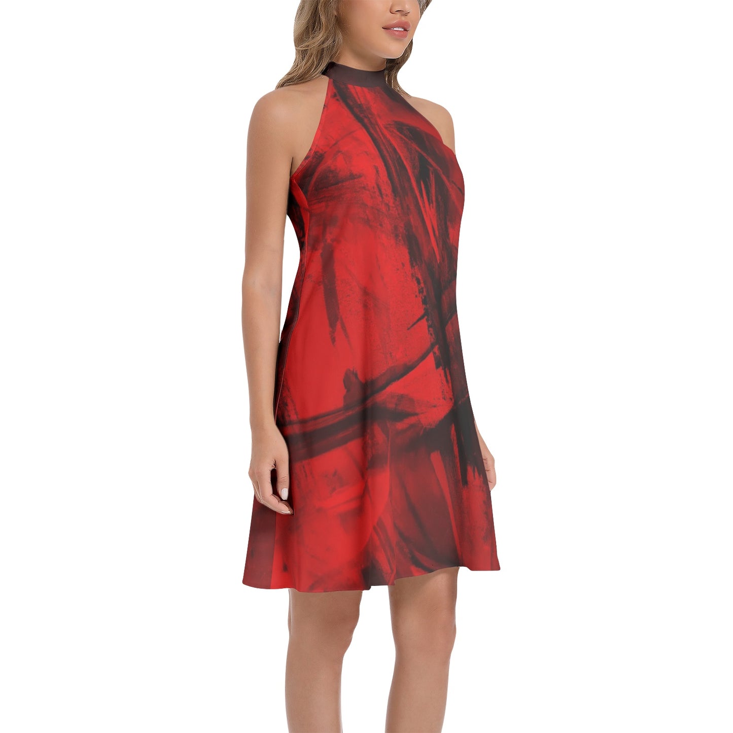 Robe chemise cravate "Redone"