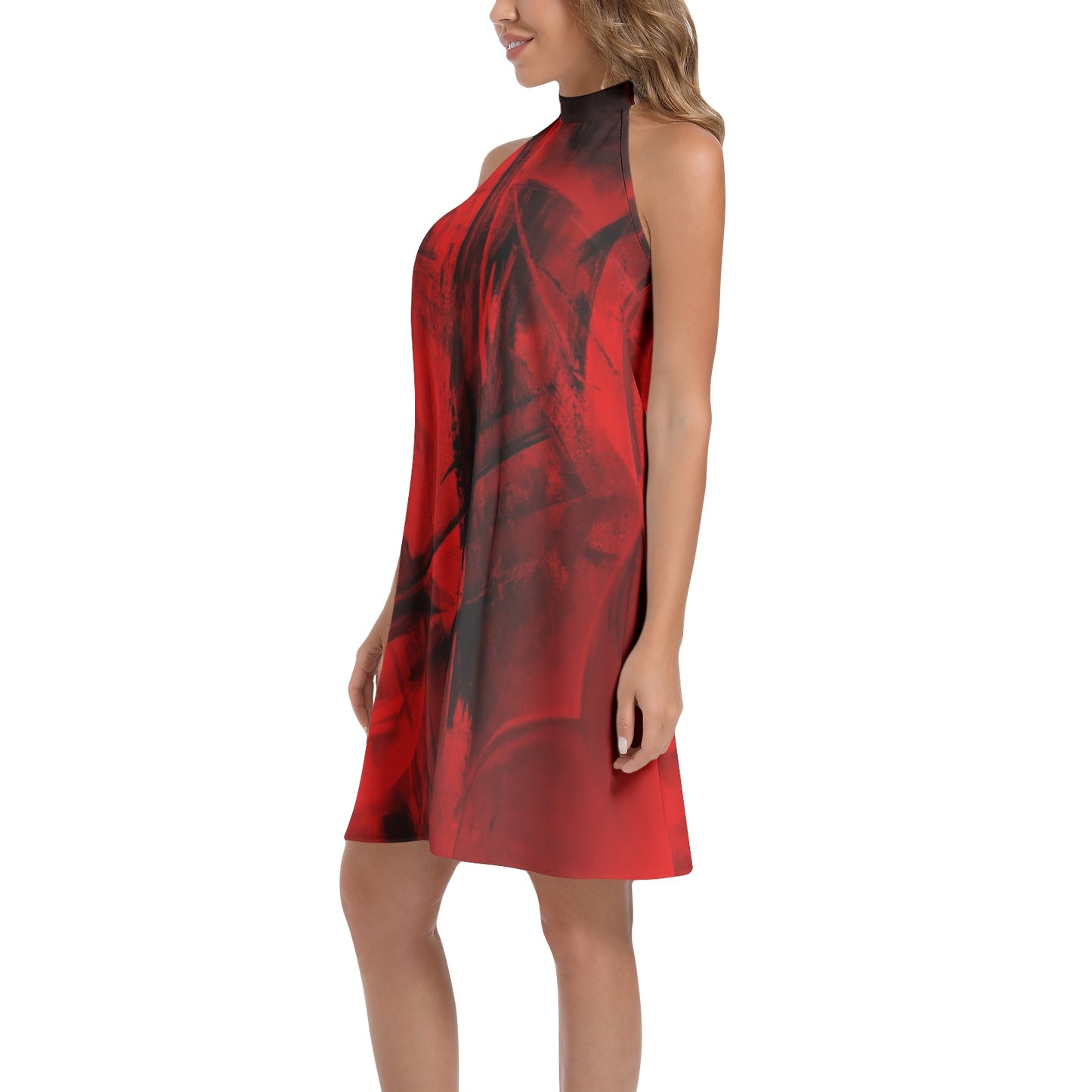 Robe chemise cravate "Redone"