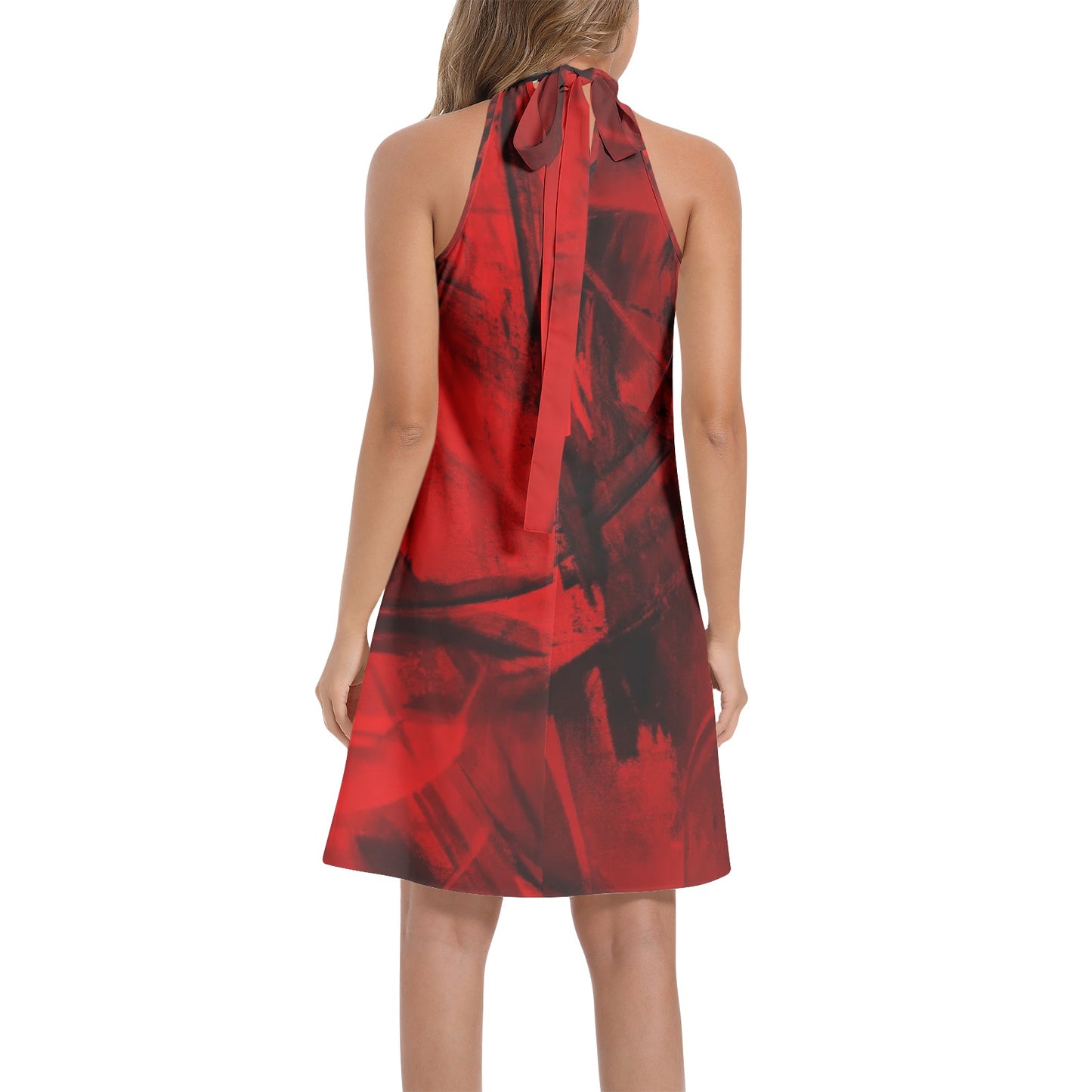 Robe chemise cravate "Redone"