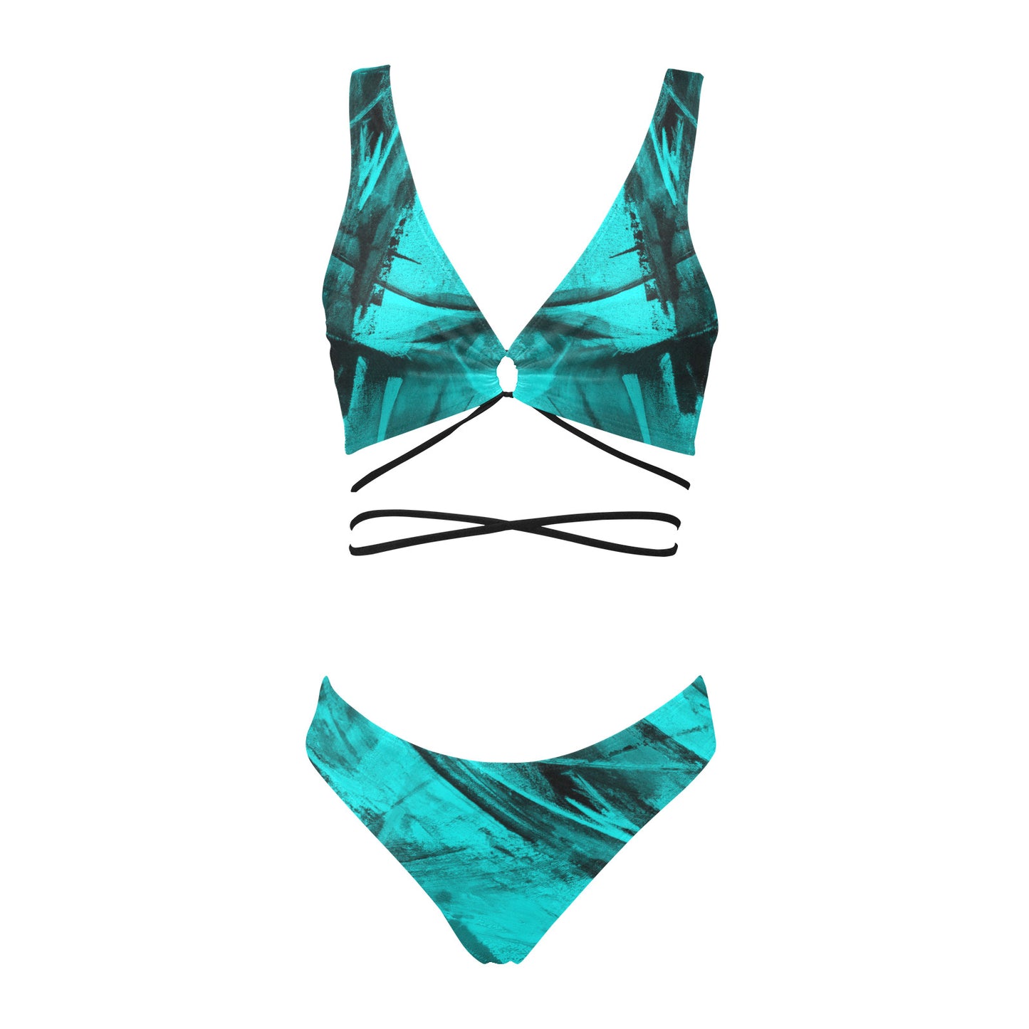 Maillot bikini lacet "Bluray"