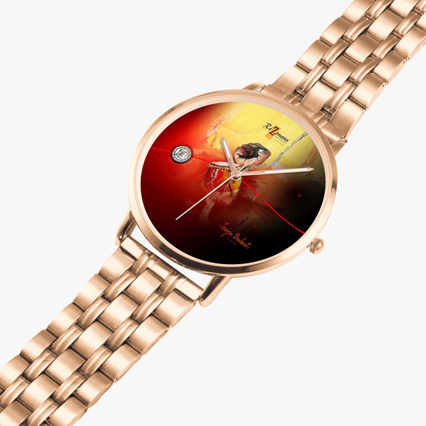 Montre acier ultra-mince "Toujoumawon"