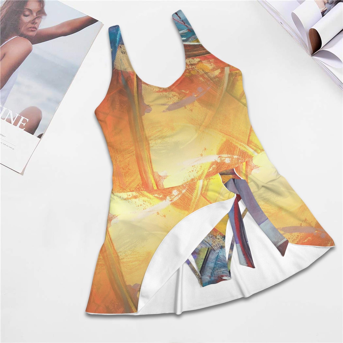 Maillot jupe une pièce "Laboukan"